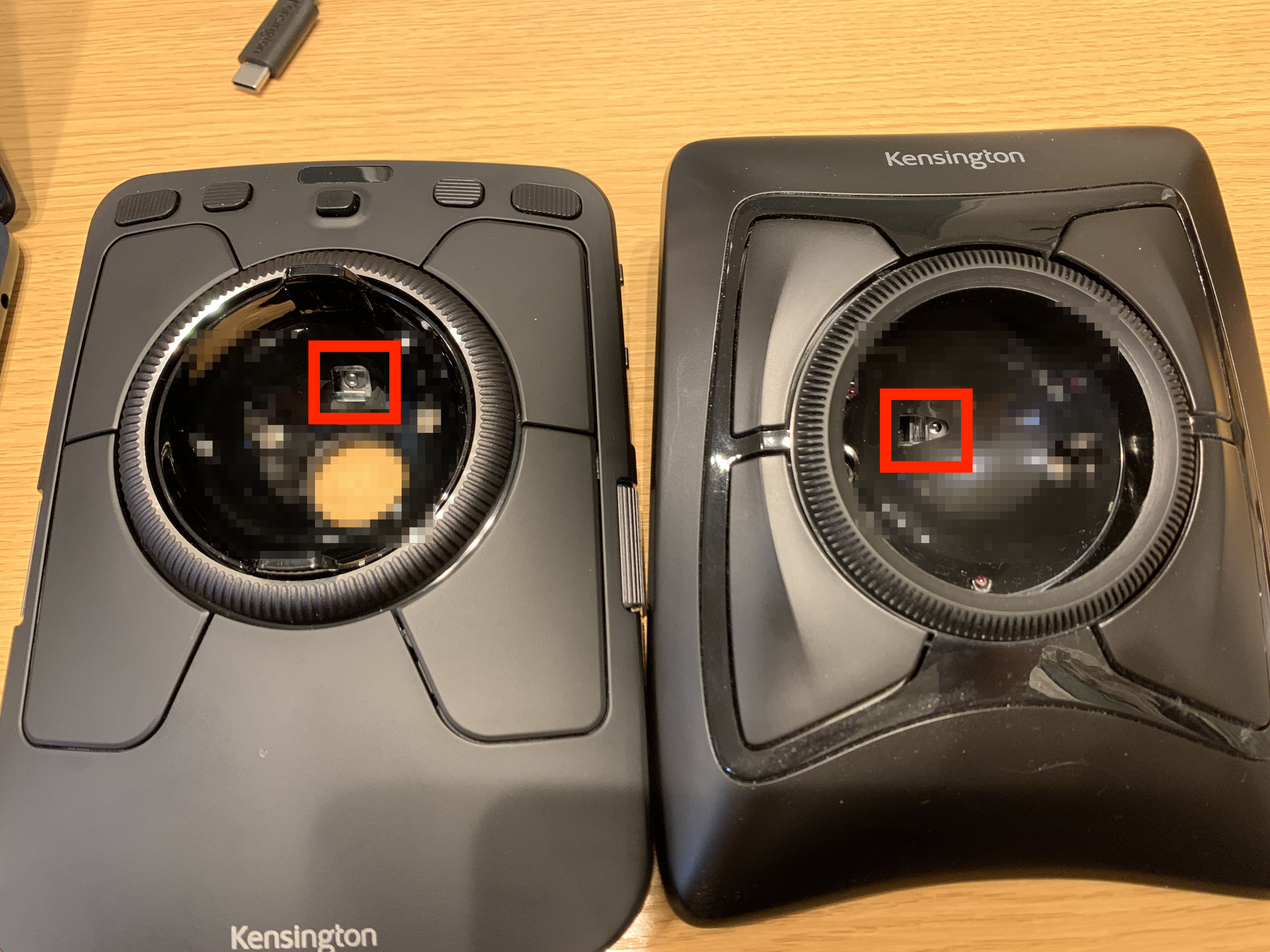 センサー位置の違い